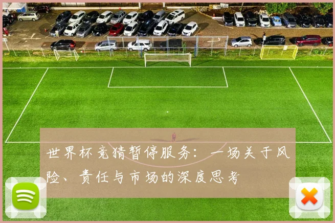 世界杯竞猜暂停服务：一场关于风险、责任与市场的深度思考